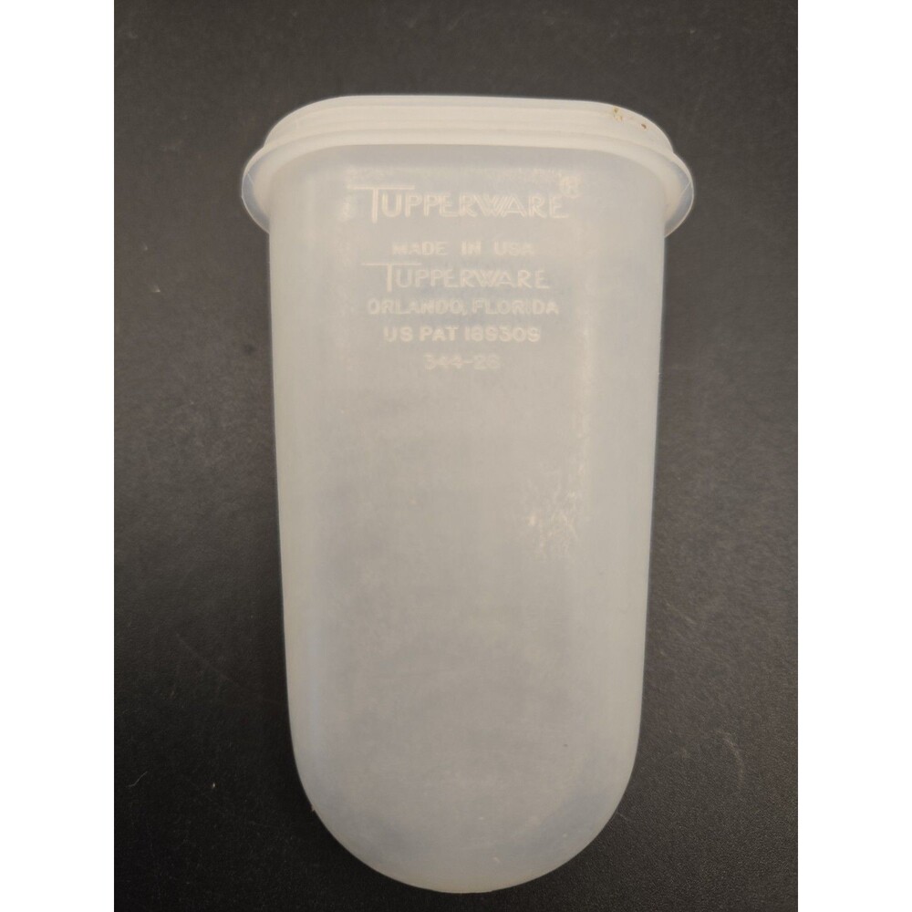TUPPERWARE ICE POPSICLE MAKER REPLACEMENT 344 CLEAR with Lid